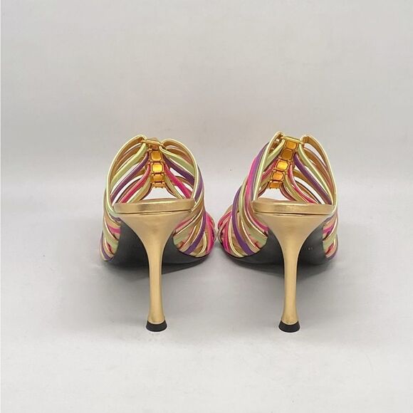 Valentino Garavani rockstud strappy 100mm stiletto mules - Picture 7 of 13